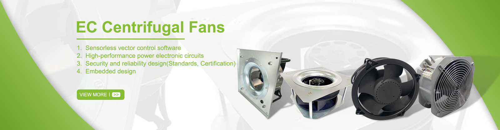 Fan assiale della CE