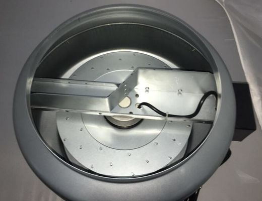 Round Low Noise Waterproof EC-AC IP55 E 230VAC IP55 250mm Duct Fan For Heat Pump