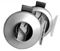 8" ducted inline fan,powerful centrifugal metal duct fan with built-in motor speed controller