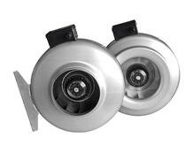 6 Inch Quiet Low Noise Air Circular Duct Fan Easy To Install Galvanized Steel Plate