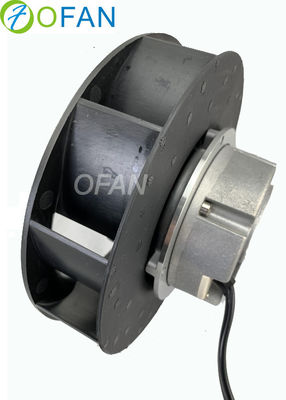 175mm EC Centrifugal Fan PA66 Impeller Backward Curved For Cleanroom FFu Hvac
