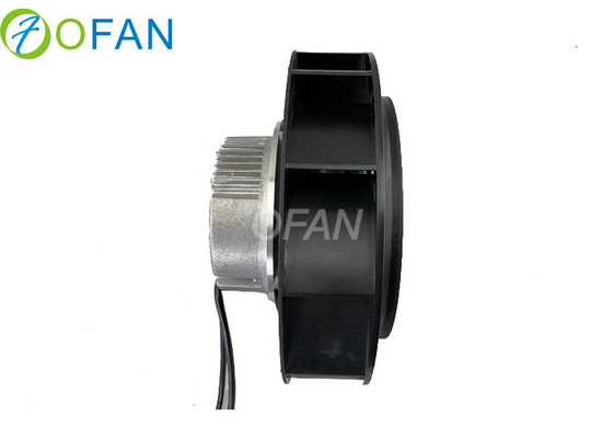 PA66 EC Backward Centrifugal Blower Fan With Fresh Air System 190 Mm High Volume