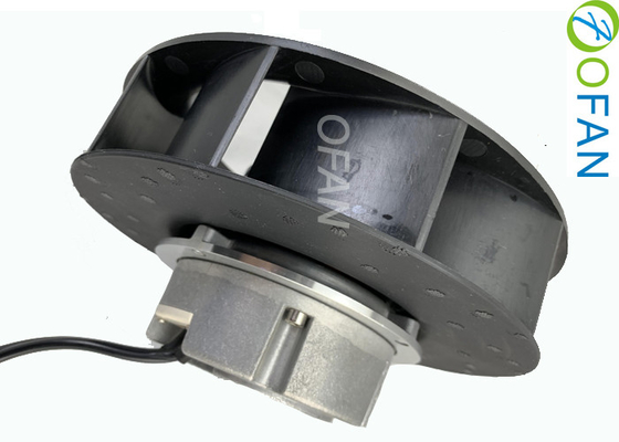 PA66 EC Backward Centrifugal Blower Fan With Fresh Air System 190 Mm High Volume